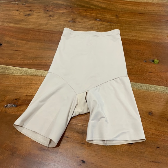 TC Fine Intimates Adjust Perfect Hi Waist Thigh Slimmer Nude S - 4179 Small - Picture 2 of 8